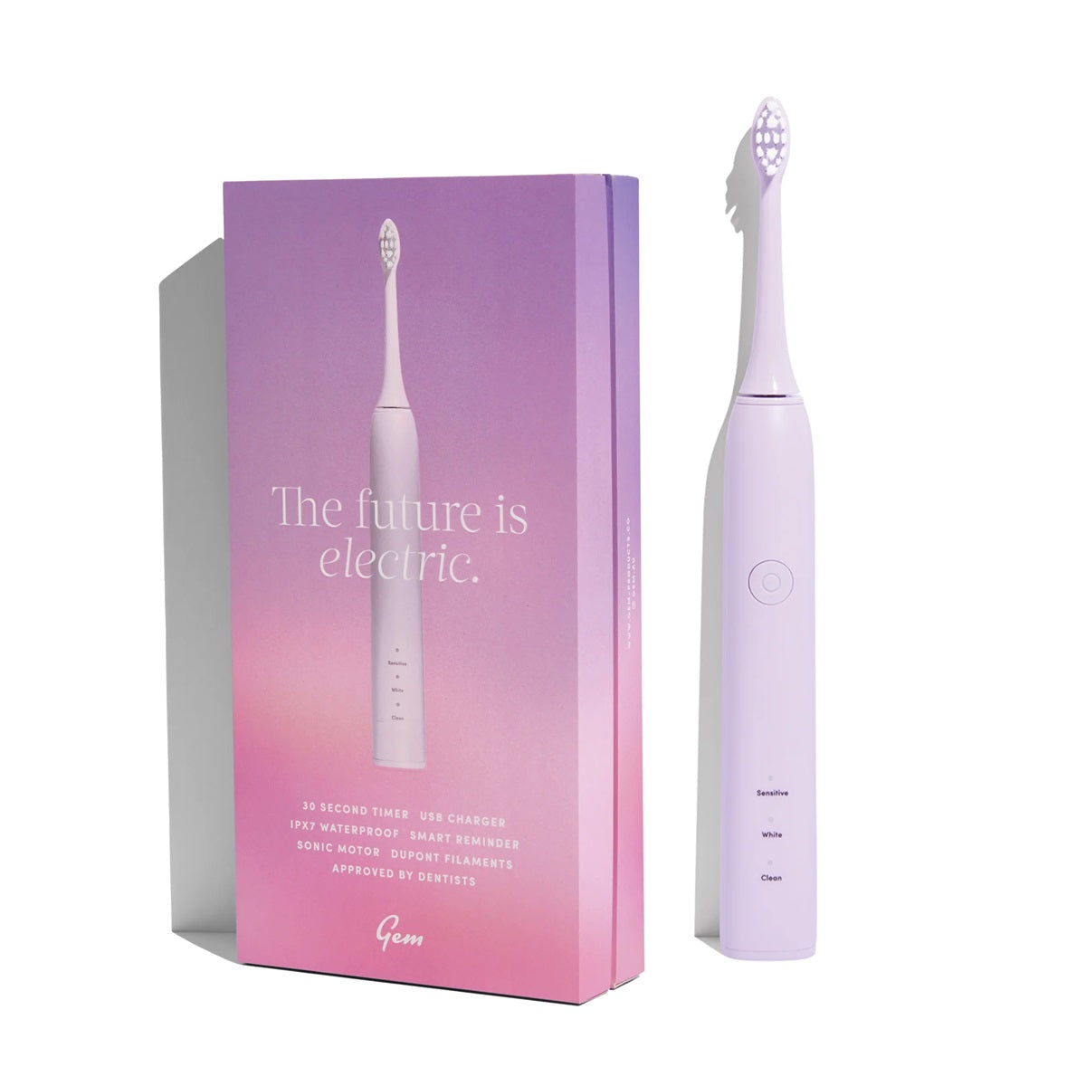 GEM Electric Toothbrush (Purple) 電動牙刷 (淺紫色)