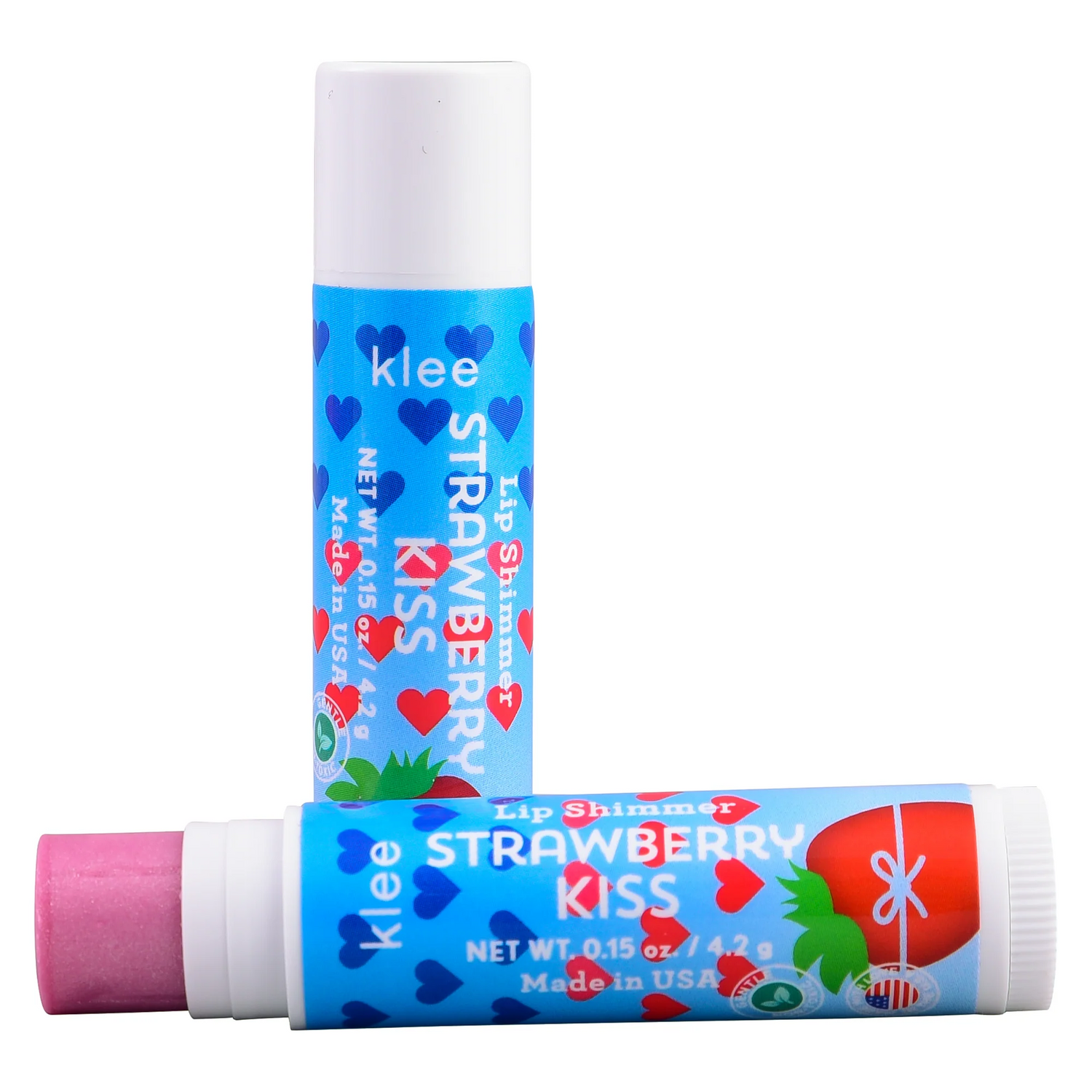 Klee Naturals Eyeshadow+Lip Shimmer Set (Periwinkle Kiss) 天然礦物眼影及唇蜜組合 (彩藍色)