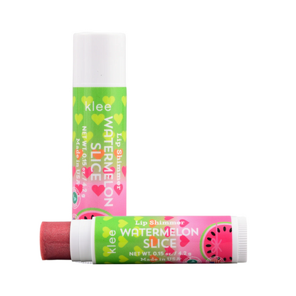 Klee Naturals Blush+Lip Shimmer Set (Sugar Drop Glow) 天然礦物胭脂及唇蜜組合 (珊瑚絨色)