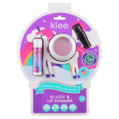 Klee Naturals - Xmas Edition - Natural Mineral Blush &amp; Lip Shimmer Duo 聖誕版 - 天然礦物胭脂及唇蜜組合 (Joyful Dream)