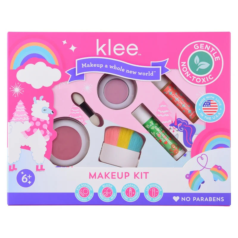 Klee Naturals - Xmas Edition - Natural Mineral Makeup &amp; Fragrance Kit (4&