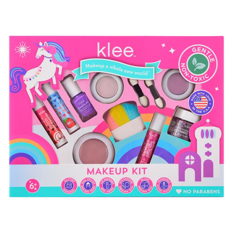 Klee Naturals - Xmas Edition - Natural Mineral Deluxe Makeup Kit 聖誕版 - 華麗彩妝香水組合8件組合 (Sparkle Garden)